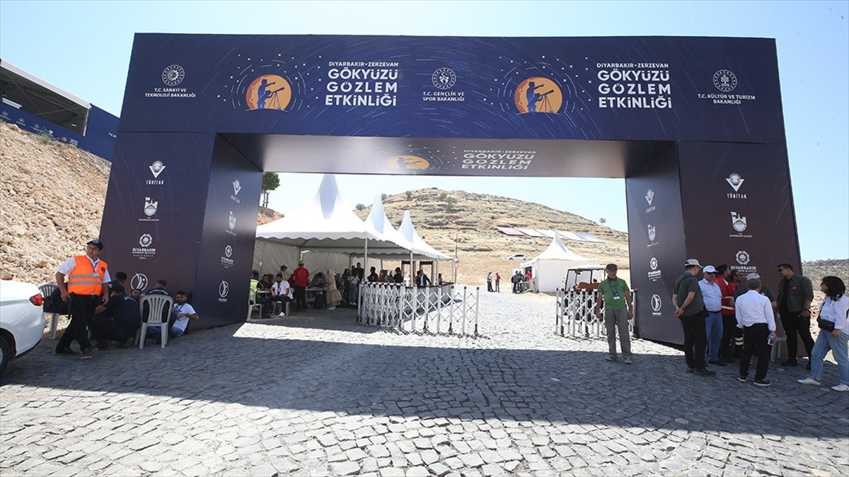 Zerzevan Gökyüzü Gözlem Etkinliği Misafirlerini Ağırlamaya Başladı