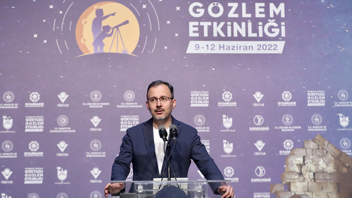 Gençlik Ve Spor Bakanı Kasapoğlu: Gençlerimizin Gökyüzüne Adlarını Yazdırmalarını İstiyoruz