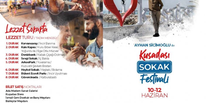 KUŞADASI SOKAK FESTİVALİ BAŞLIYOR