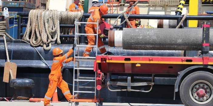 Karadeniz Gazını Karaya Taşıyacak Borular Denize İniyor