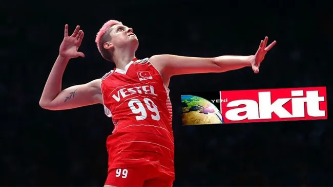Yeni Akit gazetesi bu kez millî voleybolcu Ebrar Karakurt'u hedef aldı