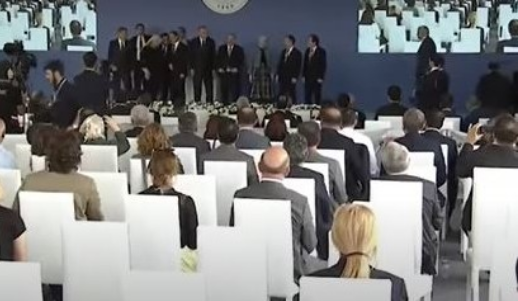 Erdoğan’ın katıldığı açılışta büyük gaf! Salon bir anda buz kesti