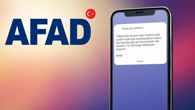 AFAD'ın Hayati Uyarı Bildirimi heyecan yarattı