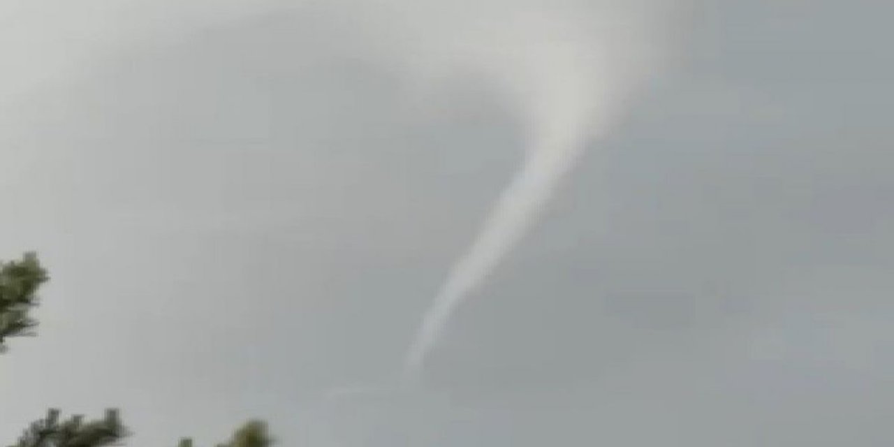 Esenboğa Havalimanı üzerinde hortum: Uçaklar piste inemedi