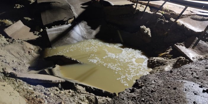 Yoğun Yağışlar Çamlıdere Barajı İsale Hattına Zarar Verdi