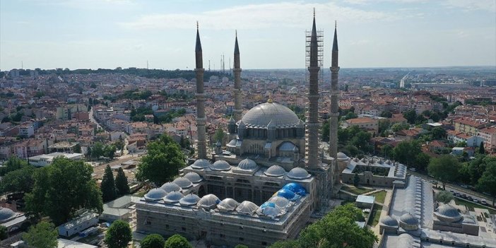 Mimar Sinan'ın 'şaheseri' Selimiye'de Kapsamlı Restorasyon Sürüyor