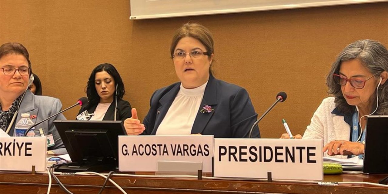 Bakan Yanık: Kadının İnsan Haklarını, Acilen Ulaşılması Gereken Temel Bir Hedef Olarak Görüyoruz