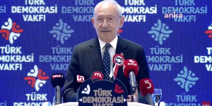 Kemal Kılıçdaroğlu, iktidara gelince yapacağı ilk icraatı duyurdu