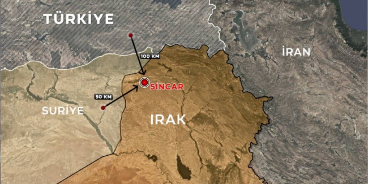 MİT ve TSK’dan Sincar’a operasyon: 6 terörist öldürüldü