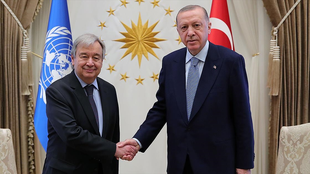 Cumhurbaşkanı Erdoğan, BM Genel Sekreteri Guterres İle Telefonda Görüştü