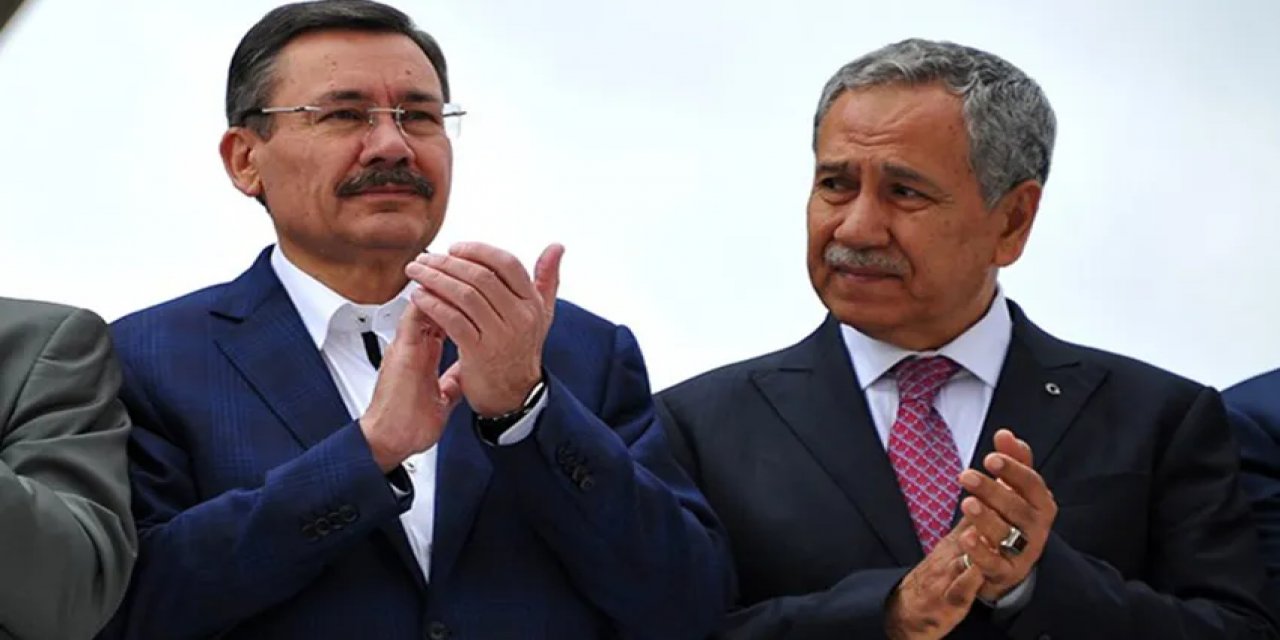 Mehmet Metiner'den sonra Melih Gökçek de Bülent Arınç'a yüklendi!