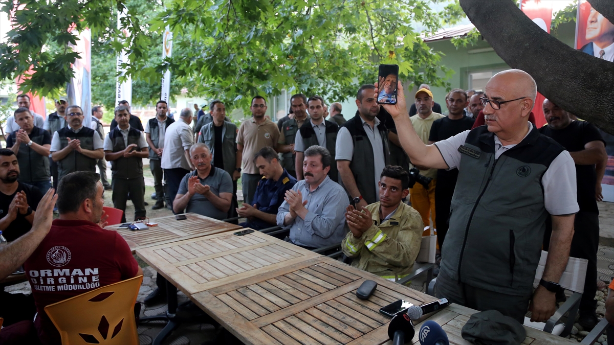 Cumhurbaşkanı Erdoğan, Marmaris'teki Yangında Görev Yapan Ekiplere Seslendi