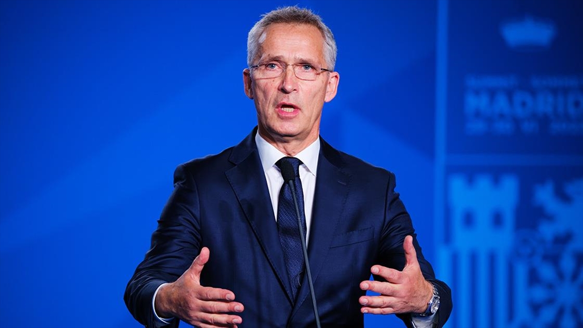 Nato Genel Sekreteri Stoltenberg'den Madrid'deki Dörtlü Görüşme Öncesi Açıklama