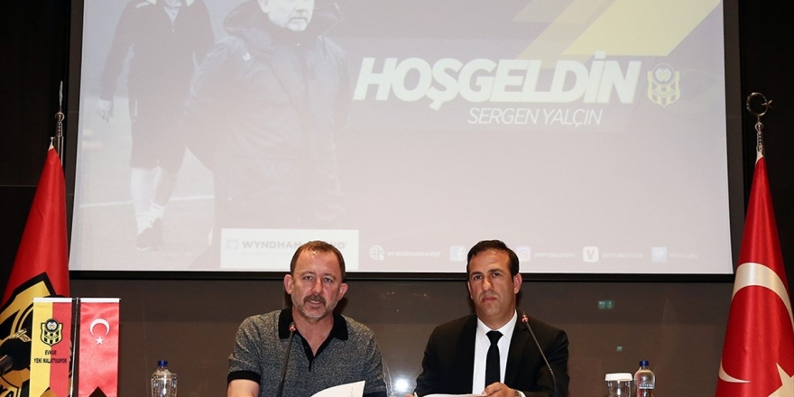 Sergen Yalçın Resmen Yeni Malatyaspor'da