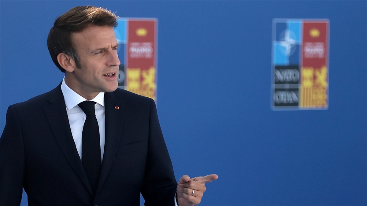 Macron, Türkiye'nin Finlandiya Ve İsveç'in Nato'ya Katılımına İlişkin Adımından Memnun