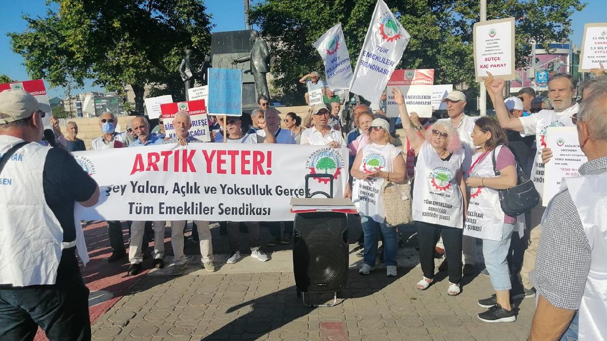 Emekliler isyan etti: Artık yeter!