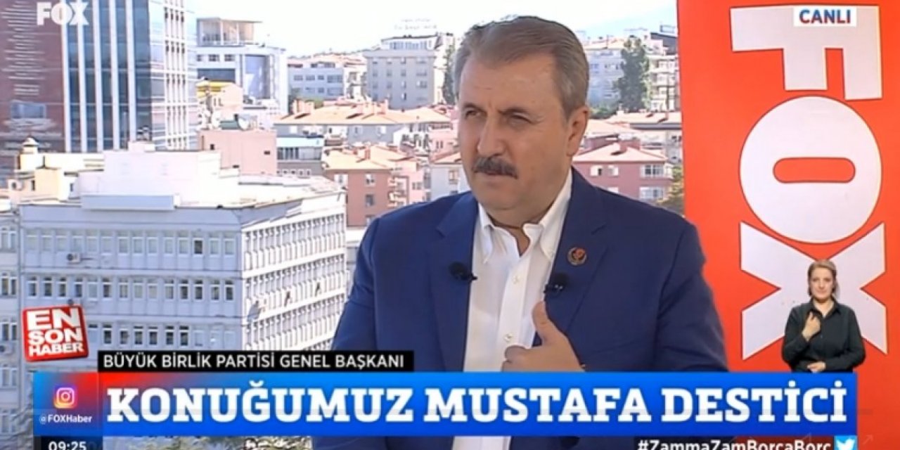 Mustafa Destici: Akaryakıt fiyatları beni de etkiledi