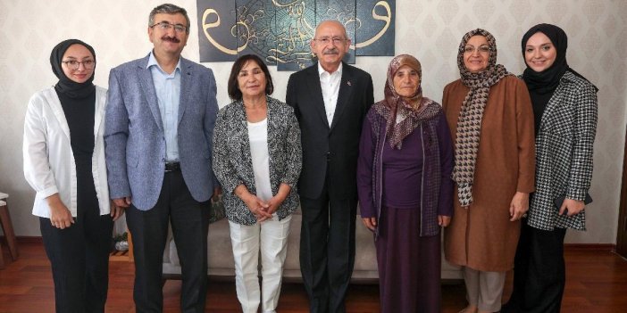 Kılıçdaroğlu'ndan, 28 Şubat sürecinde meslekten atılan öğretmen ziyaret