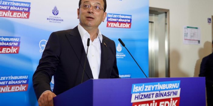 İmamoğlu: Yatırımlarımızı, siyasi parti adı anmadan yapıyoruz