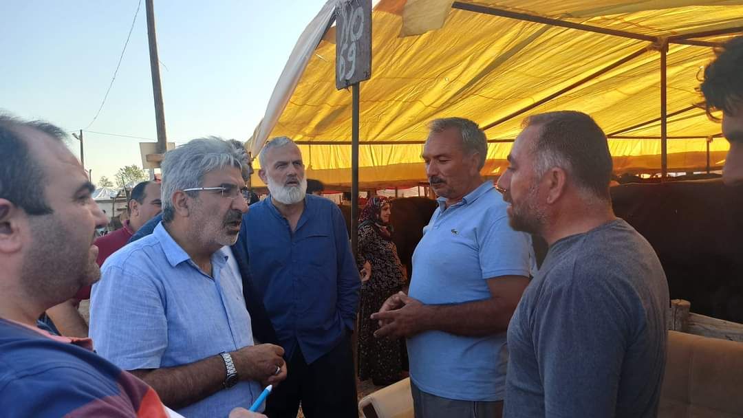 Saadet Partisi Bursa İl Başkanlığı'ndan kurban kesim yerlerine ziyaret