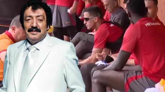 Galatasaray antrenmanında Müslüm Gürses sesleri