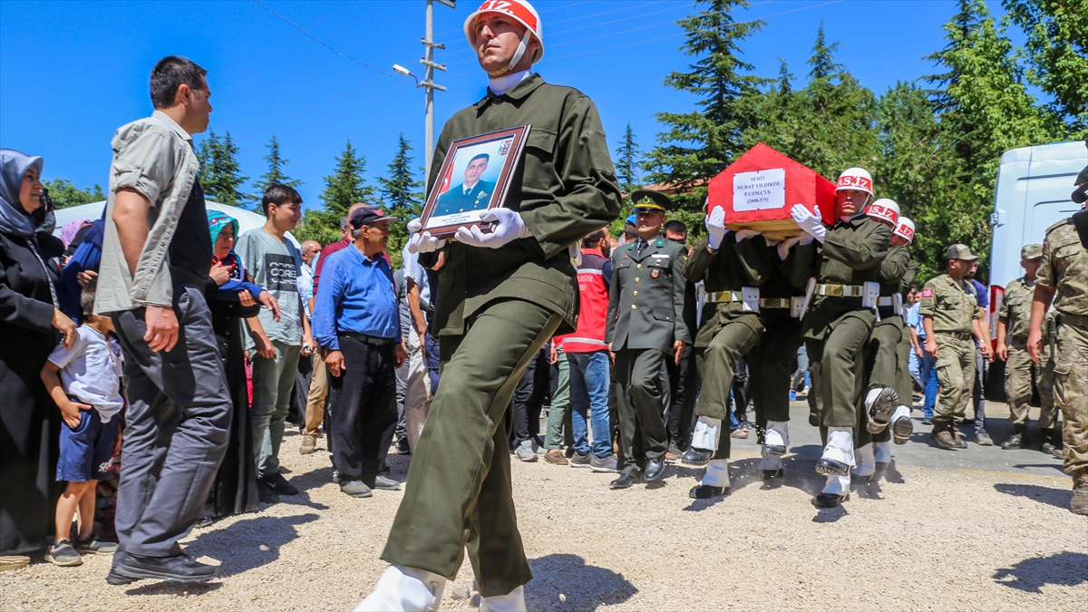 Şehit Piyade Uzman Çavuş Yıldırım, Kahramanmaraş'ta Son Yolculuğuna Uğurlandı