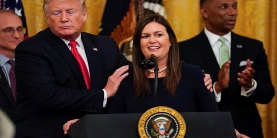 Beyaz Saray Sözcüsü Sanders Görevi Bırakıyor