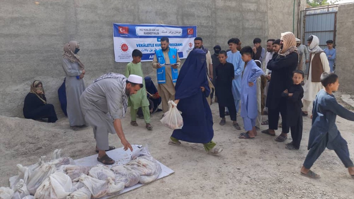 Türk Kurumları Kurban Bayramı'nda Da Afgan Halkının Yanında Yer Aldı