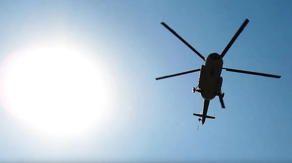 Yunanistan'da helikopter düştü!