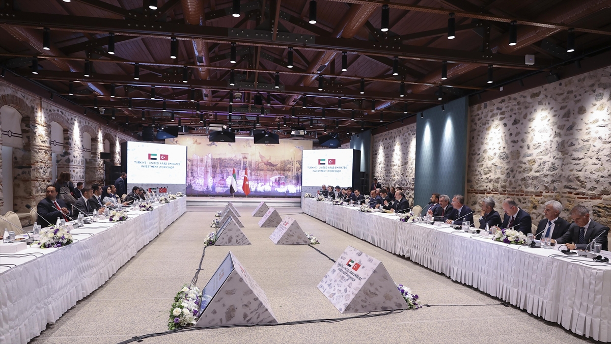 Türkiye Ve Bae Heyetleri Yatırım Çalıştayında İş Birliği İmkanlarını Ele Aldı