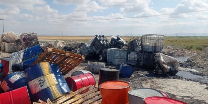 Konya'da Kimyasal Atıkları Araziye Bırakan Şüphelilere 38,5 Milyon Lira Ceza Kesildi