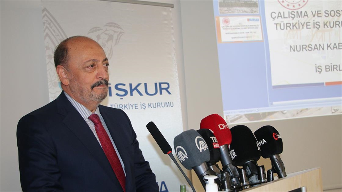 Çalışma Ve Sosyal Güvenlik Bakanı Bilgin:  Sanayide İstihdam Yaratacak Her Girişimi Destekliyoruz