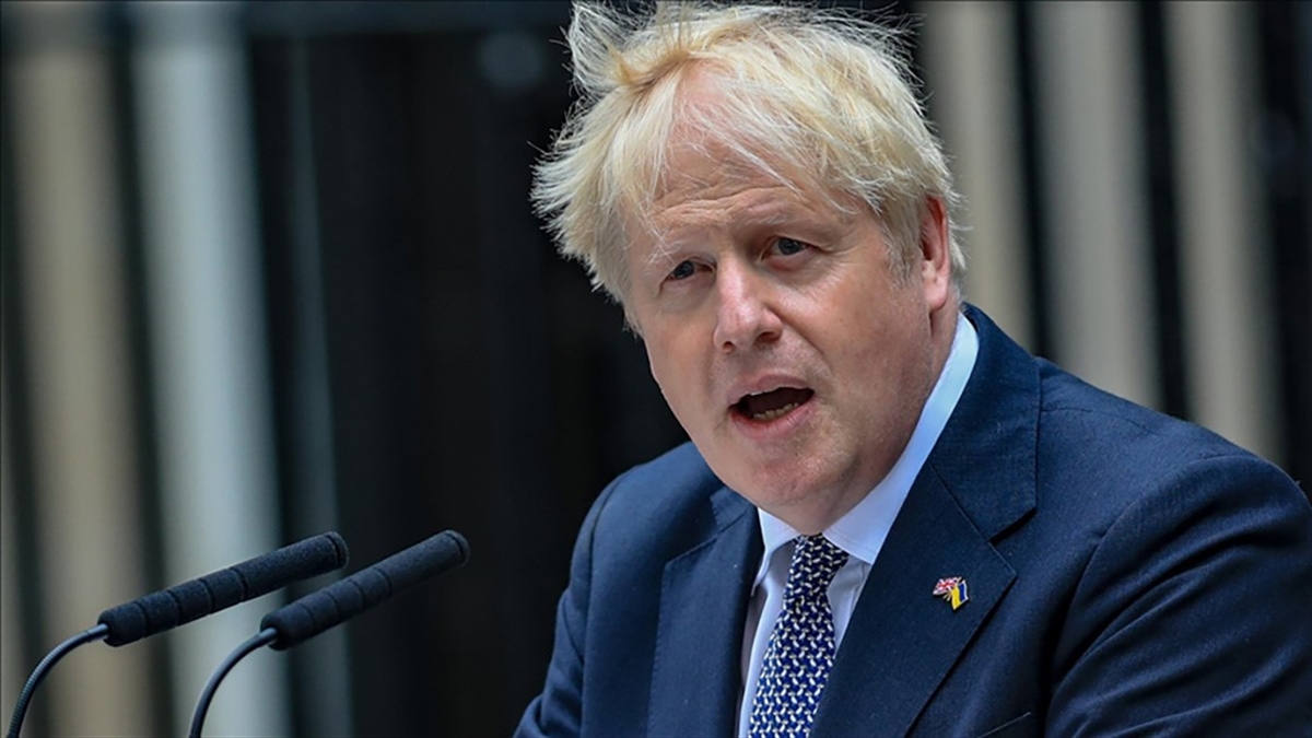 Boris Johnson veda konuşması yaptı