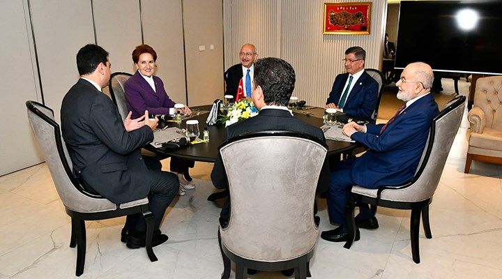 Altılı masa toplantısının tarihi değişti!