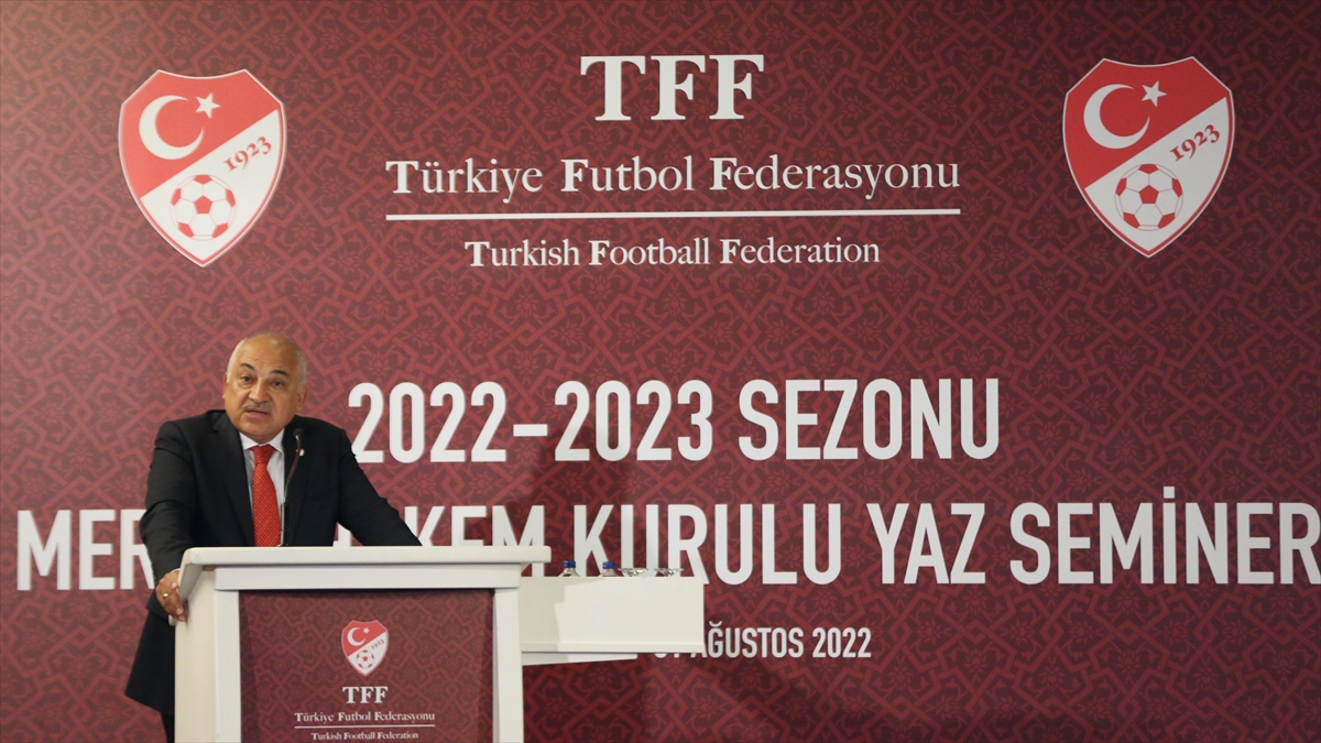 TFF Başkanı Büyükekşi: Var Ve Saha Hakemlerini Ayırma Kararı Aldık