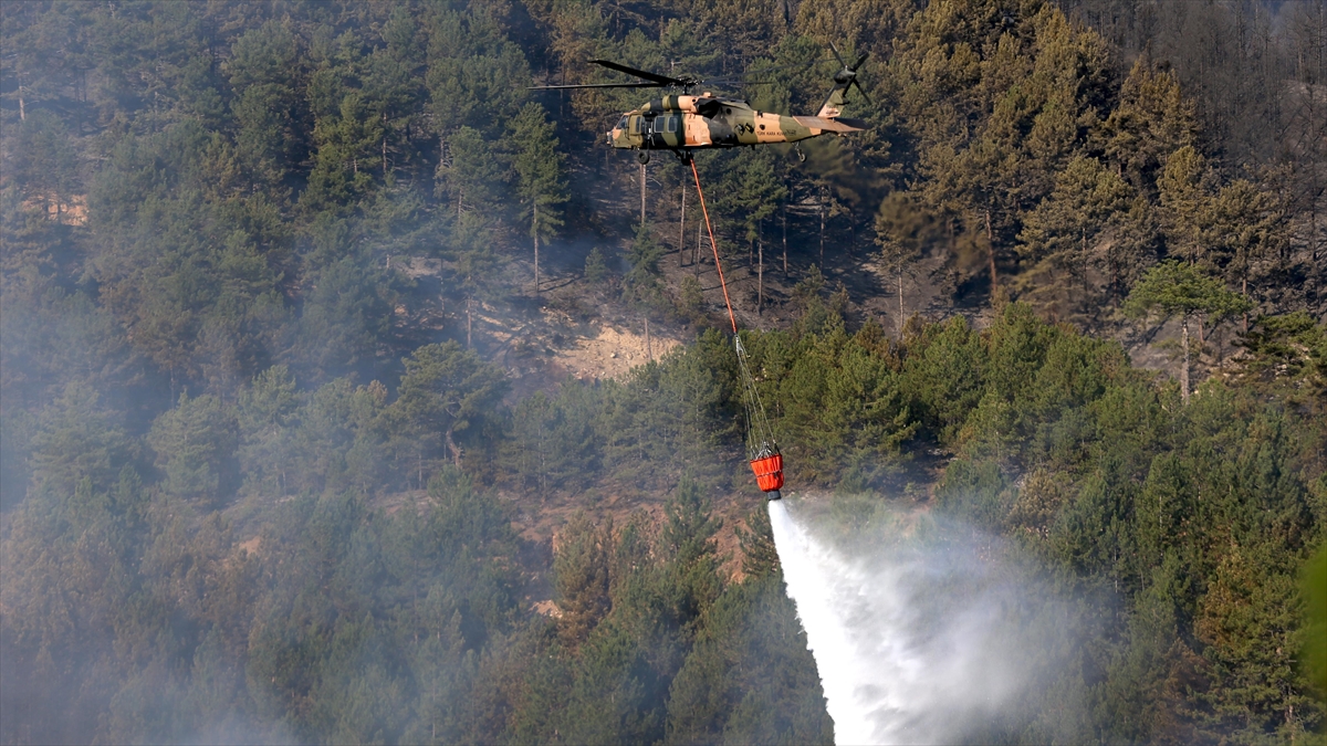 Kütahya'daki Orman Yangını Kontrol Altına Alındı