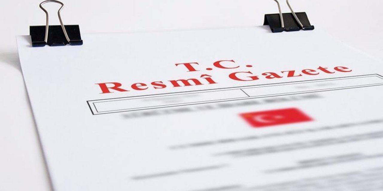 Resmi Gazete 30 Temmuz 2022 Cumartesi| Resmi Gazete bugünün kararları