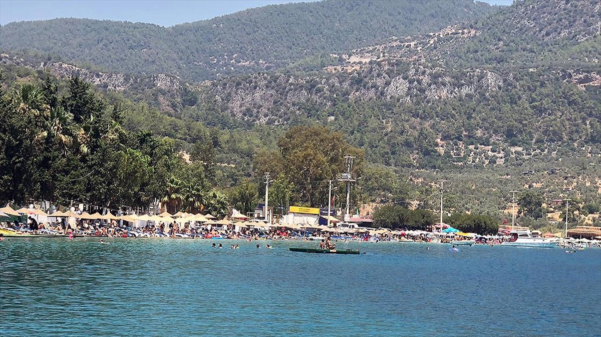 Turizm Bölgesi Sahillerinde "Eyyam-ı Bahur" Sıcakları Yoğunluğu