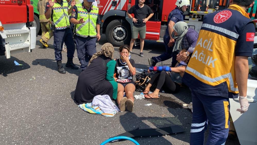 İstanbul’da zincirleme trafik kazası!