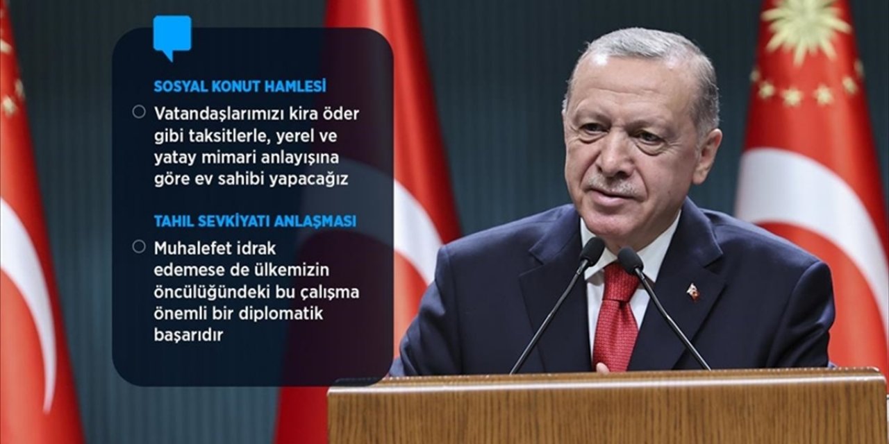 Cumhurbaşkanı Erdoğan: Cumhuriyet Tarihinin En Büyük Sosyal Konut Hamlesini Başlatıyoruz