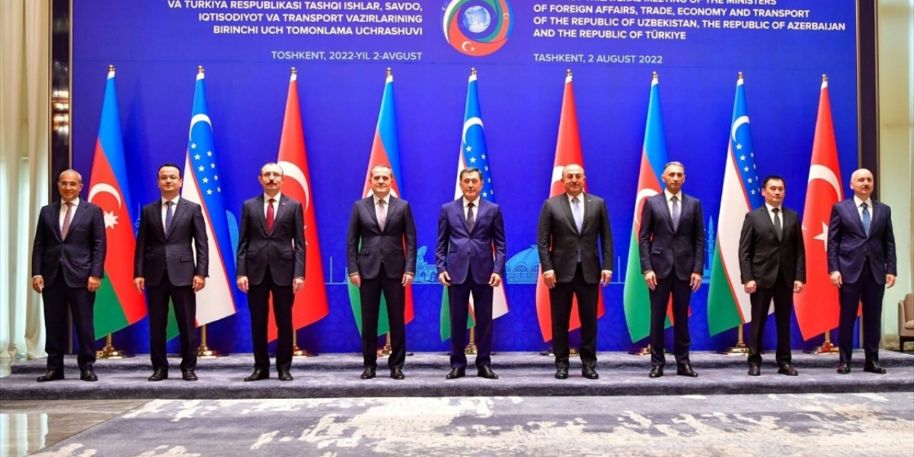Üçlü Dışişleri, Ticaret Ve Ulaştırma Bakanları Toplantısı Taşkent’te Başladı