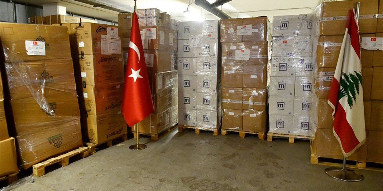 Lübnan Meclisi Türkiye'ye 90 Tonluk Tıbbi Yardımı Dolayısıyla Teşekkür Etti