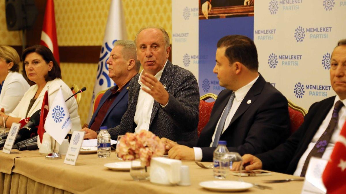 Muharrem İnce’den altılı masa eleştirisi