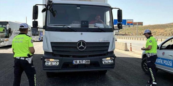 "kilit Kavşak" Kırıkkale'de Ağır Tonajlı Araçlara Yönelik Denetimler Artırıldı