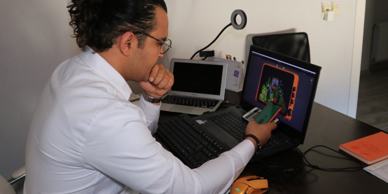 Adana'da genç mühendis, işitme engelliler için yazılım yaptı