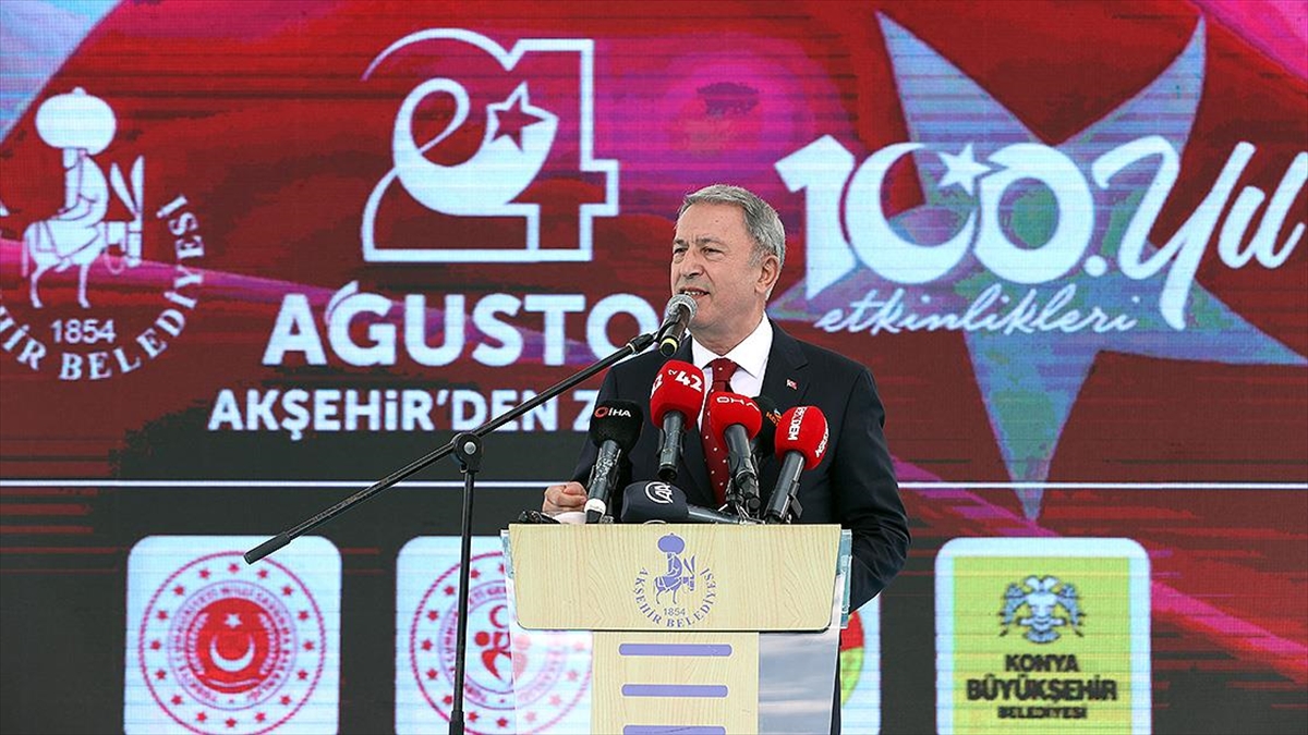 Bakan Akar: Ordumuz, Cumhuriyet Tarihinin En Yoğun Ve En Etkili Faaliyetlerini İcra Etmektedir