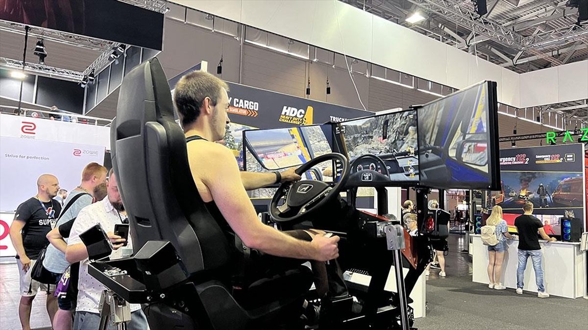 Köln'de 'gamescom 2022' Dijital Oyun Fuarı Açıldı