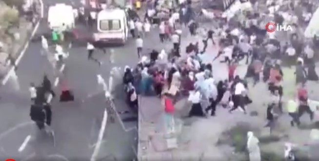 Mardin'deki kazayla ilgili yeni görüntüler! İşte yaşanan can pazarı