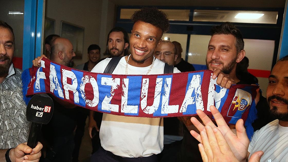 Trabzonspor'un Transfer Görüşmesi Yaptığı Gbamin, Trabzon'a Geldi
