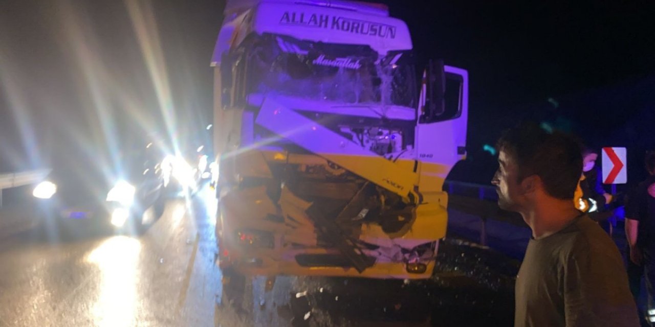 Kastamonu'da zincirleme trafik kazası: 1 yaralı